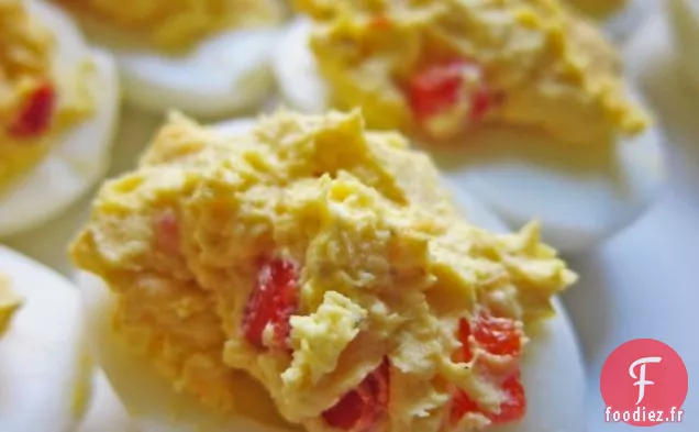 Oeufs Diaboliques au Fromage au Piment