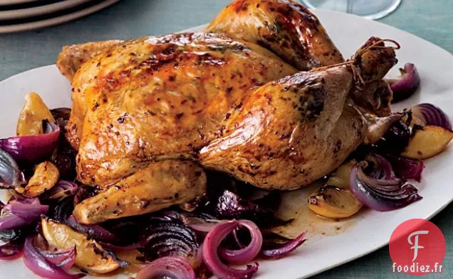 Poulet Rôti au Poivre et à la Menthe d'Alep