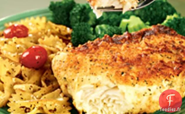 Poisson Citron Poivre Avec Pâtes Assaisonnées