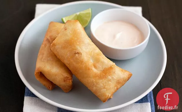 Mini Chimichangas au Poulet