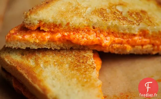 Sandwichs au Fromage au Poivre Grillé