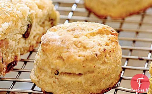 Biscuits au Parmesan et au Poivre