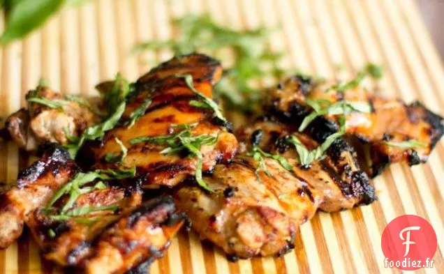 Recette de Poulet Grillé au Miel Et au Citron