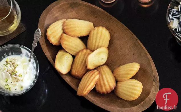 Madeleines au miel de fleur d'oranger