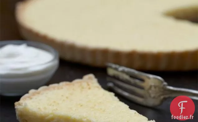 Tarte Au Babeurre À La Crème Fraîche Fouettée Au Miel