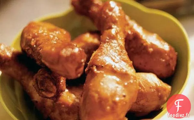 Pilons de Poulet Au Miel et à la Mélasse