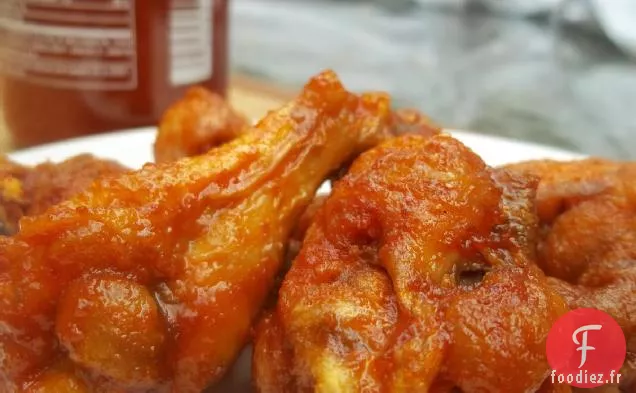 Sriracha - Recette d'Ailes de miel