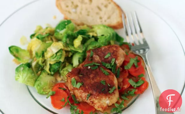 Cuisses De Poulet Rôties Aux Carottes Et Au Miel