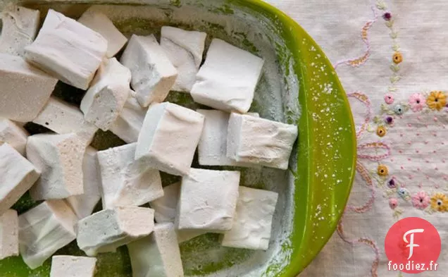 Guimauves de Gousse de Vanille Au Miel