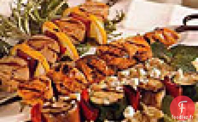 Spiedini au Thon et à l'Oignon Rouge