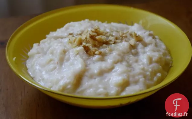 Riz Au Lait Miellé Aux Noix