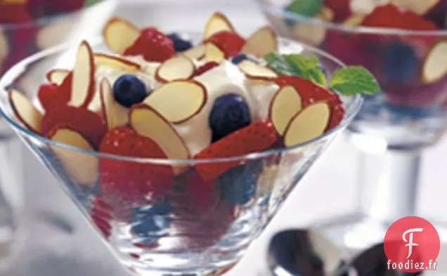 Crème D'Amande Au Miel Aux Baies