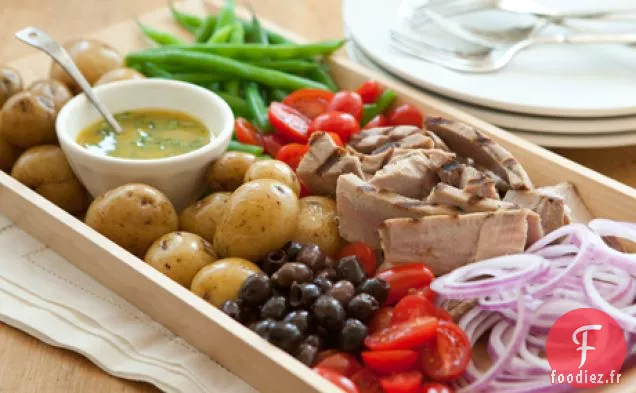 Salade Niçoise au Thon Grillé