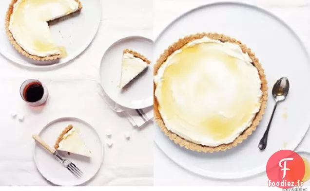 Tarte au Fromage de Chèvre et au Miel