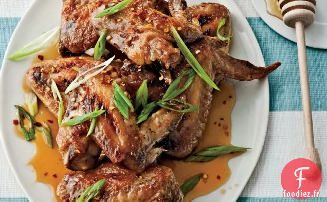 Ailes de Poulet au Miel et au Chili