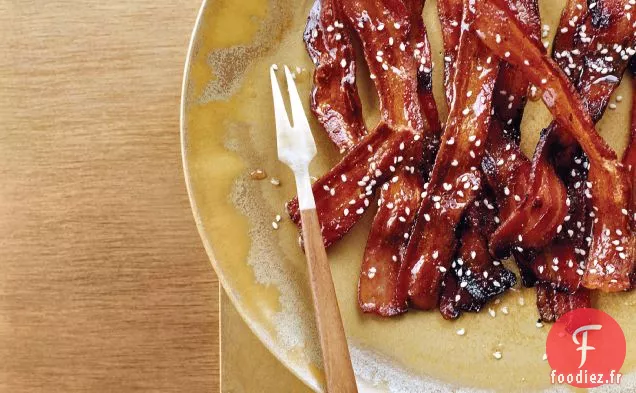 Bacon Glacé au Miel Épicé