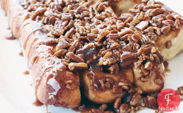 Brioches aux Noix de Pécan et Au Miel