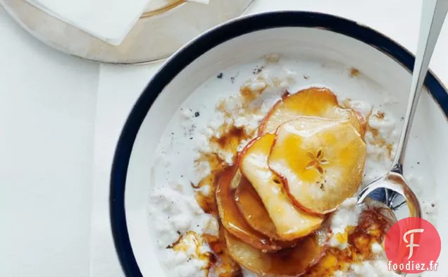 Bouillie De Vanille Aux Pommes Miellées