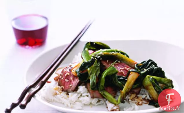 Gril London Mariné au Soya