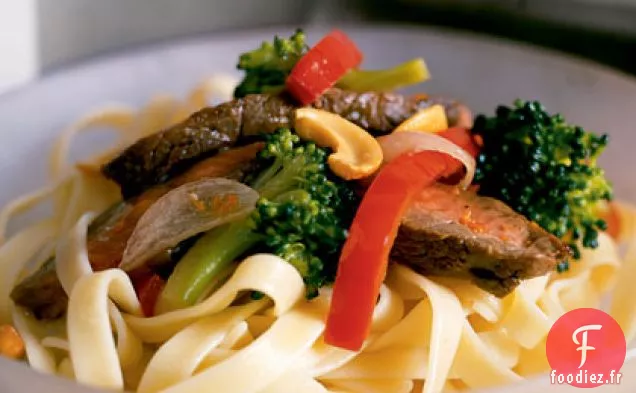 Sauté de Bœuf à l'Orange et au Brocoli