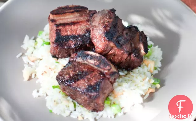 Côtes De Kalbi Avec Riz Aux Noix De Macadamia