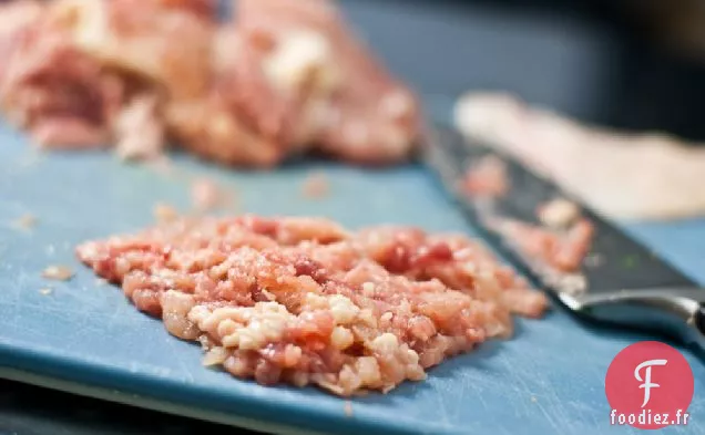 Poulet Tsukune (Saucisse de Poulet japonaise)