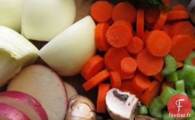 Une Heure De Bouillon De Légumes