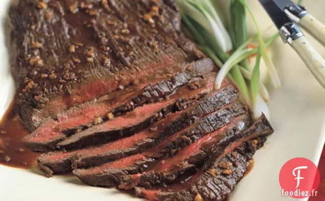 Steak de flanc à l'asiatique