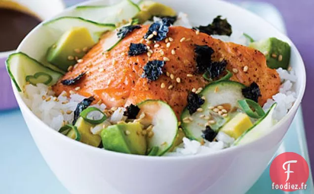 Chirashi au Saumon Simple