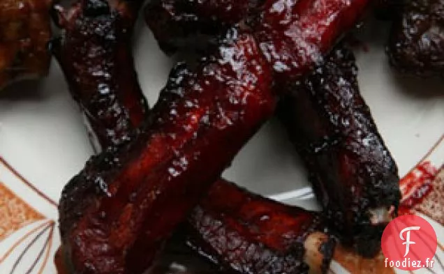 Côtes Levées Chinoises Au Barbecue
