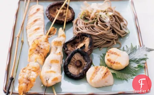 Salade de Nouilles Soba Froides