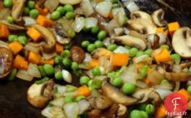 Riz Frit Aux Légumes