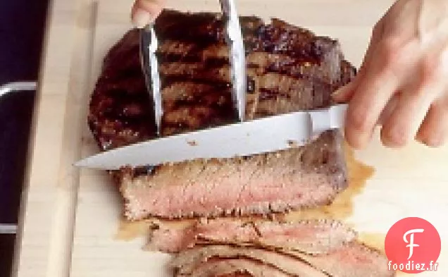 Steak De Flanc Avec Marinade Au Citron Vert
