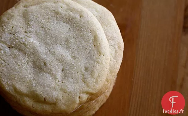 Biscuits Géants au Sucre de Gousse De Vanille