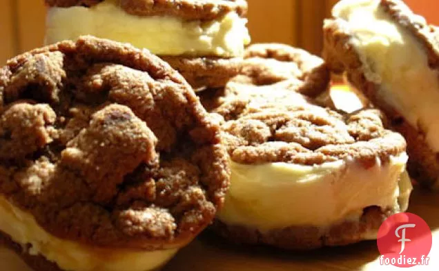 Biscuits Doubles au Chocolat (pour Sandwichs à la Crème Glacée)