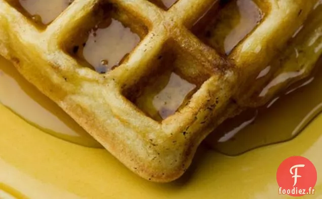 Gaufres au Bacon au Sucre Brun
