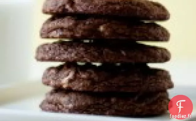 Biscuits Moelleux Au Chocolat Et aux Amandes
