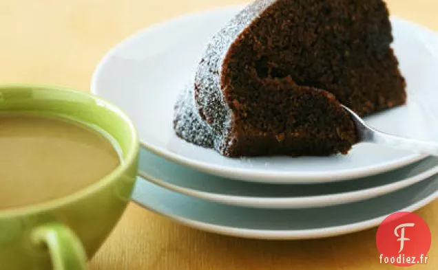 Gâteau Earl Grey au Chocolat