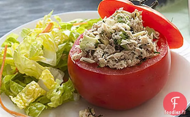 Tomates Farcies au Thon et à l'Avocat