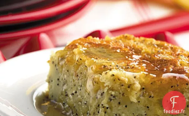 Gâteau aux Graines de Pavot au Citron