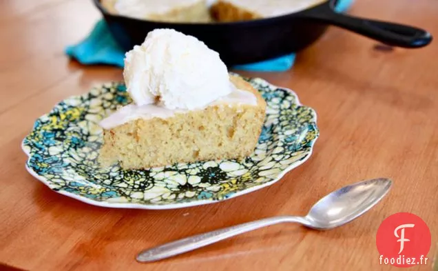 Gâteau de Petit Déjeuner à la Semoule de Maïs au Citron