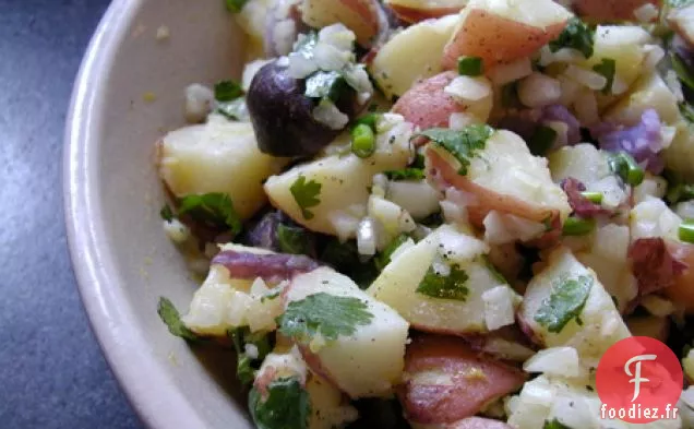Salade de Pommes de Terre au Citron Et à la Coriandre