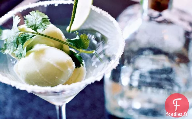 Sorbet Tequila-Coriandre