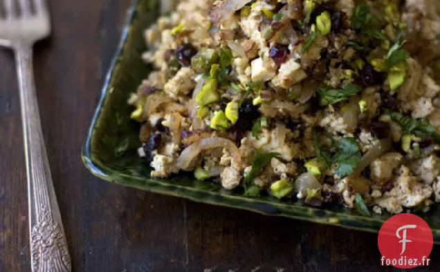 Recette de Brouillade de Tofu Garam Masala