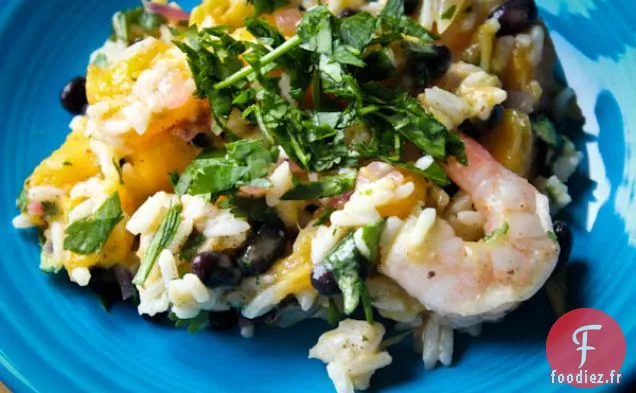 Salade de Riz Jamaïcain