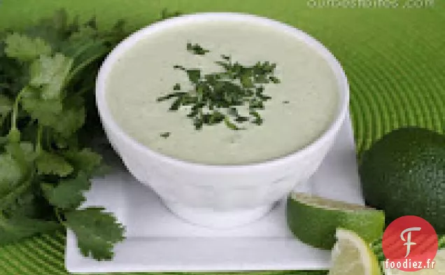 Vinaigrette Ranch crémeuse à la Lime et à la coriandre