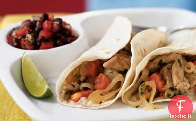 Tacos au Porc à la Lime et à la Coriandre
