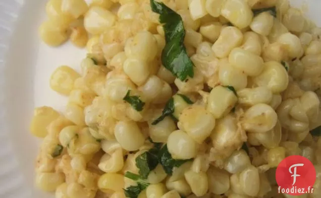 Poêlon Parmesan Coriandre Maïs