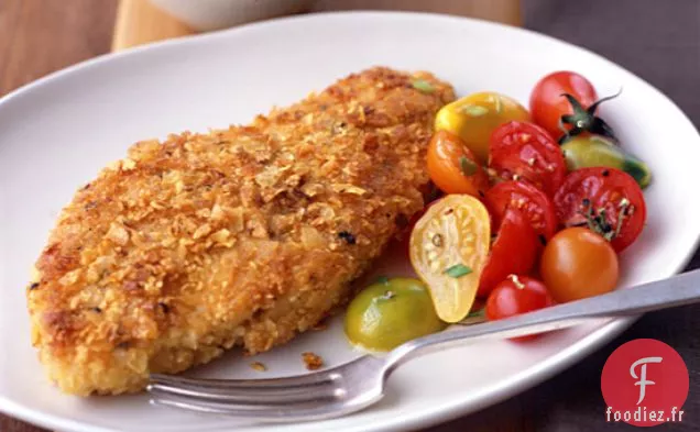 Poitrines de Poulet Frit Amazon avec Sauce à la Coriandre