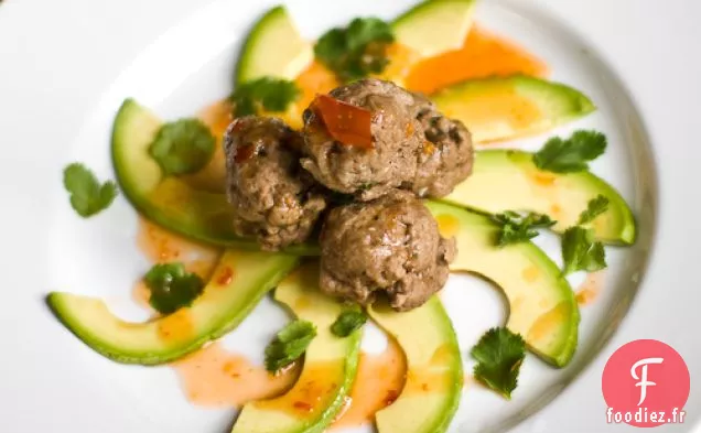 Boulettes de Bœuf Asiatiques Faites Maison